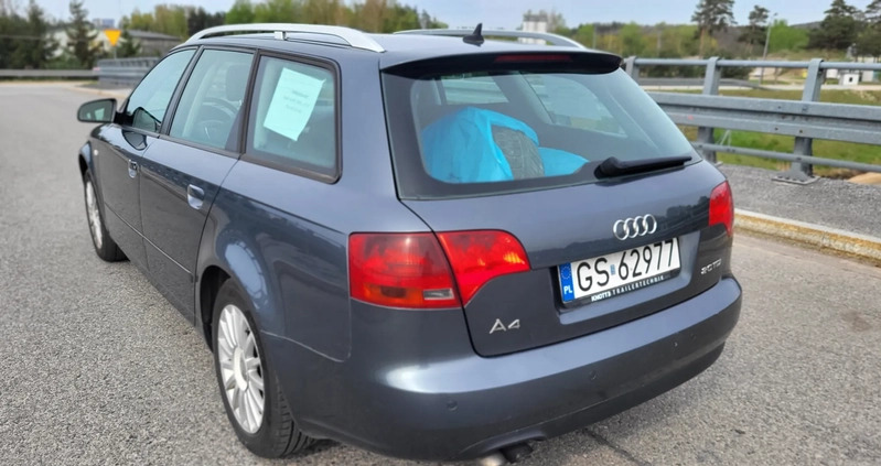 Audi A4 cena 16000 przebieg: 318903, rok produkcji 2007 z Słupsk małe 562